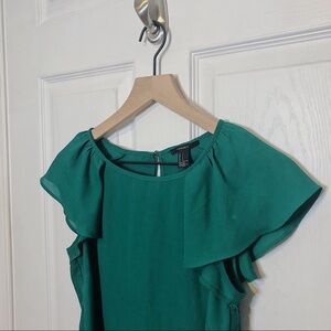 ✧･ﾟf21 green blouse